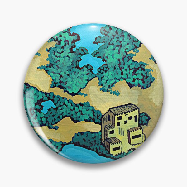 Item preview, Coastal Isometric Oasis designed and sold by PrimedPallet.