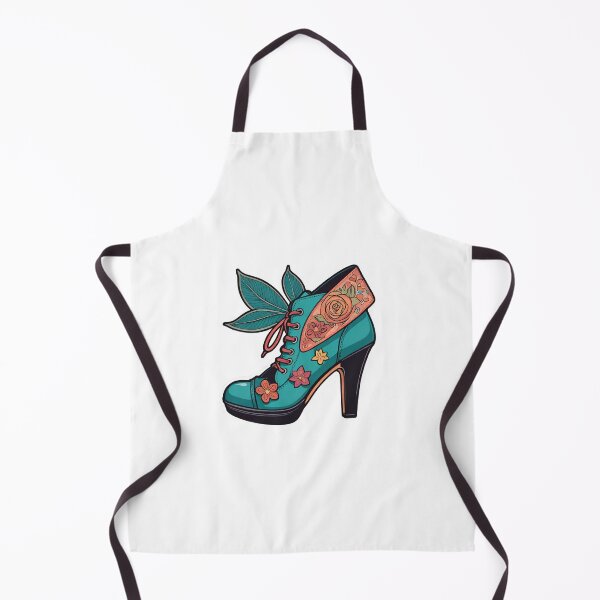 Item preview, Blue Floral Bootie designed and sold by Spike The Punch Design Co..