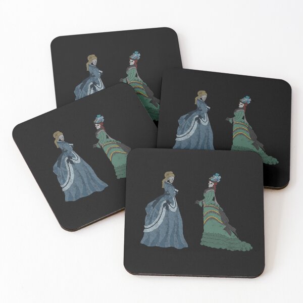 Item preview, Fancy Victorian Skeleton Ladies designed and sold by Marguerite Artistry.