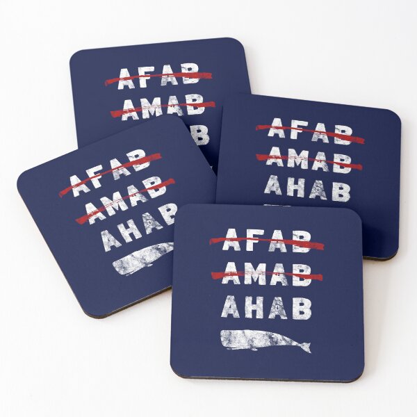 Item preview, Afab, Amab, Ahab! designed and sold by firlachieldraws.
