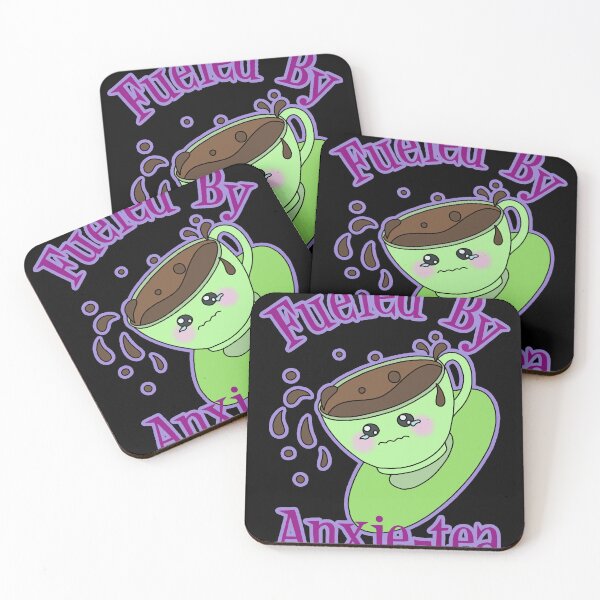 Item preview, Fueled by Anxie-tea  designed and sold by Chaos Bound Designs.
