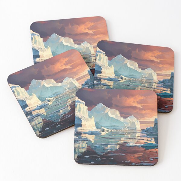 Item preview, Nautical - Icebergs designed and sold by KootenayDesigns.
