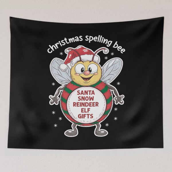 Item preview, Funny Christmas Spelling Bee Holiday Design for Teachers, Kids, and Families designed and sold by Designer-Girl.