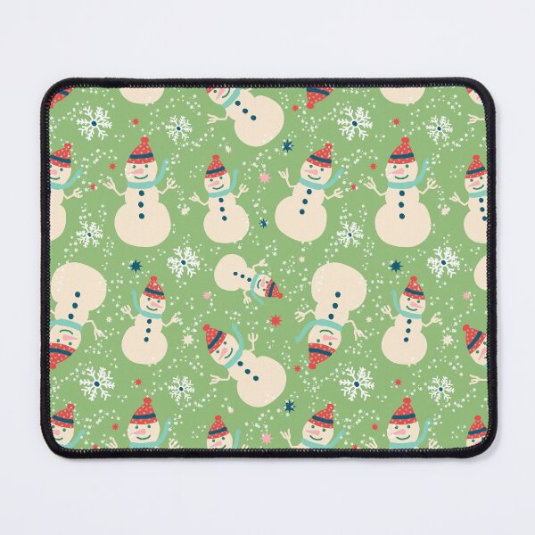 Item preview, Cozy Christmas Snowman tossed with stars snowflakes designed and sold by sarakaquabubble.