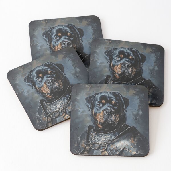 Item preview, Rottweiler In Armor designed and sold by WillmanArt.