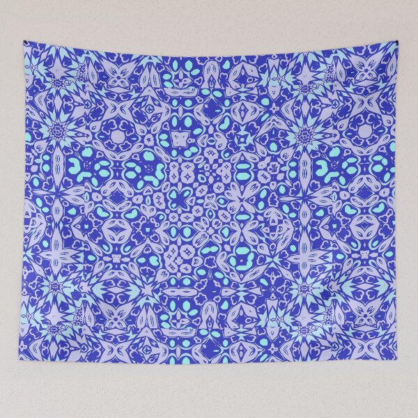 Item preview, Indigo Kaleidoscope 3 designed and sold by AneissPiaf.