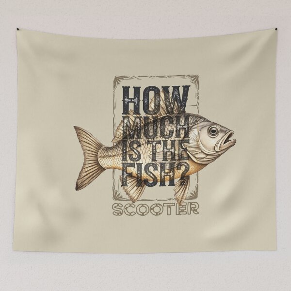 Item preview, Scooter Fish designed and sold by NickTaroDesign.
