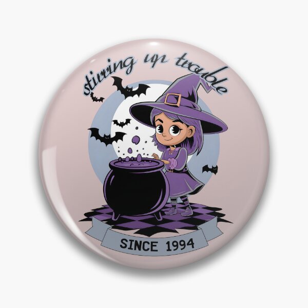 Item preview, Stirring Up Trouble Since 1994, 30th Birthday Halloween Girl gift idea, 30th anniversary  designed and sold by EwaVerse.