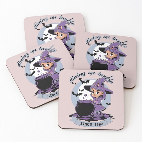 Item preview, Stirring Up Trouble Since 1994, 30th Birthday Halloween Girl gift idea, 30th anniversary  designed and sold by EwaVerse.