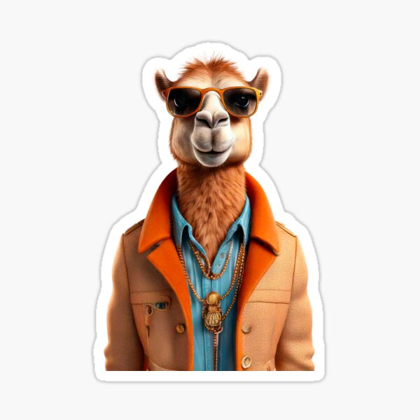 Snob Camel Sticker