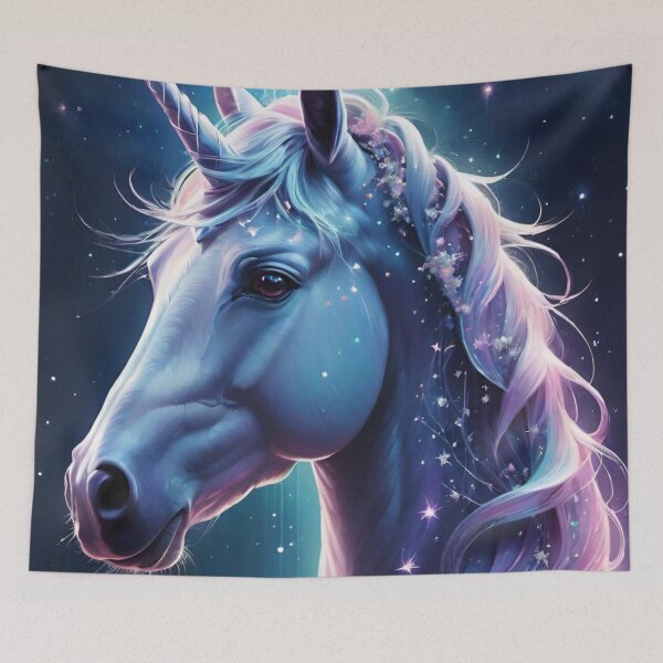 Aperçu de l'œuvre Licorne irisée créée et vendue par BubbleGalaxy.