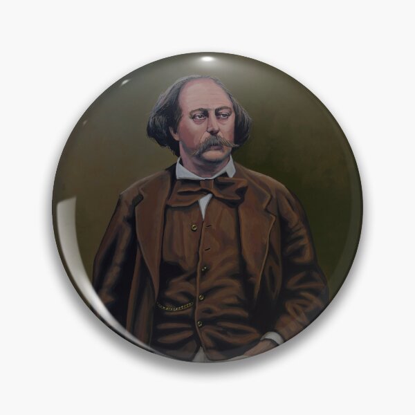 Item preview, Gustave Flaubert Painting designed and sold by PaulMeijering.