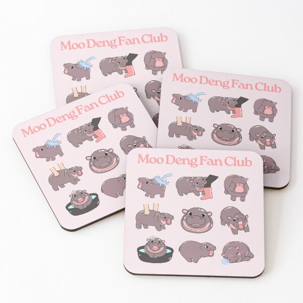 Item preview, Baby Hippo Fan Club designed and sold by Caring Hearts.