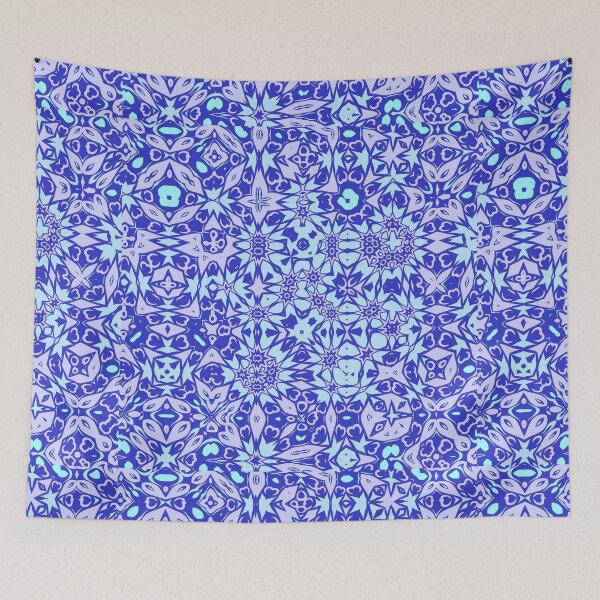 Item preview, Indigo Kaleidoscope 6 designed and sold by AneissPiaf.