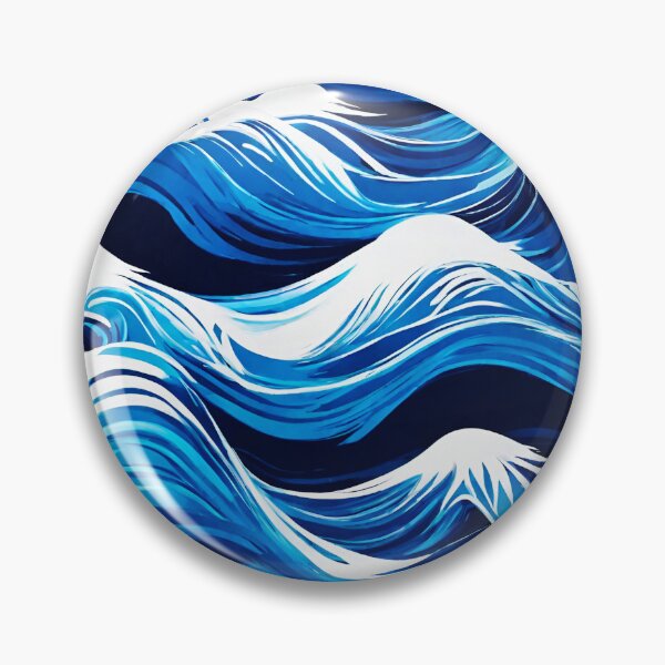 Item preview, Japanese Ocean Wave Brush Stroke Texture 4 designed and sold by Tom-Johnson.