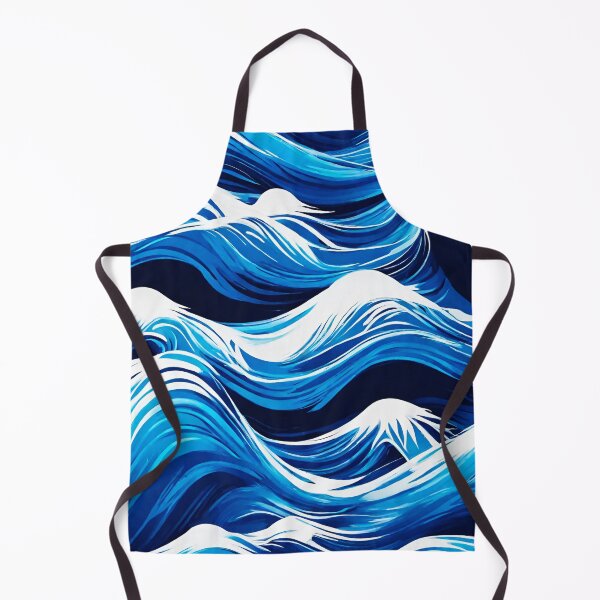 Item preview, Japanese Ocean Wave Brush Stroke Texture 4 designed and sold by Tom-Johnson.