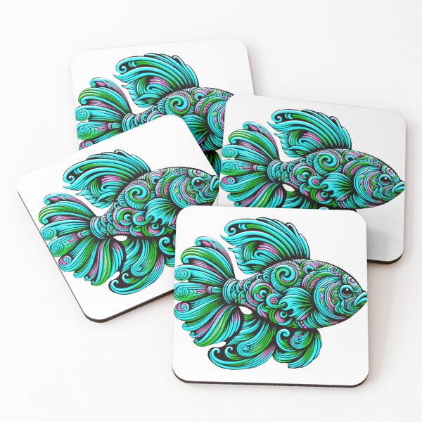 Item preview, Lucky fish designed and sold by Osher-BioArt.