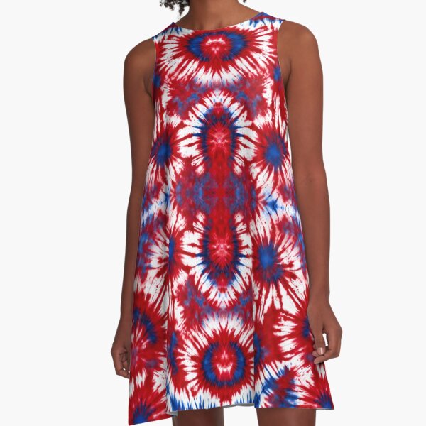 Item preview, Patriotic Red Blue Swirl Tie Dye 5 designed and sold by Tom-Johnson.