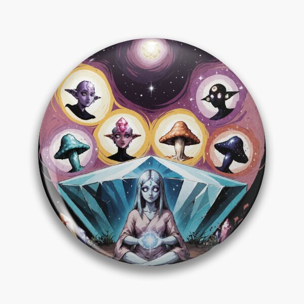 Artikelvorschau, Retro Comic Psychedelische Geist Kunst entworfen und verkauft von Arcane  Adorable.
