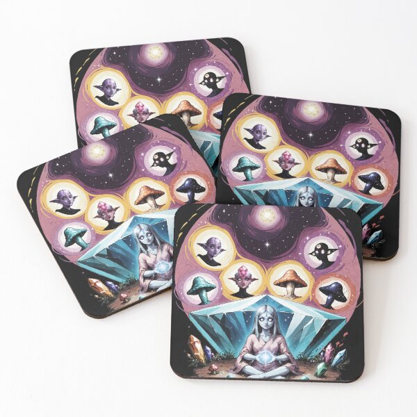 Item preview, Retro Comic Psychedelic Spirit Art designed and sold by Arcane  Adorable.