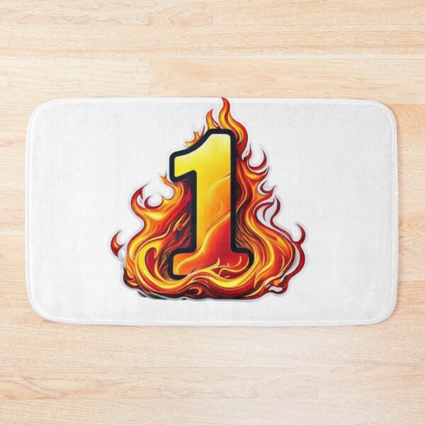 Item preview, Blazing Number One designed and sold by Jeromelb1.