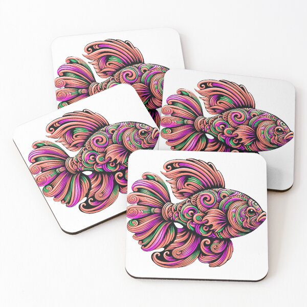 Item preview, Lucky fish designed and sold by Osher-BioArt.