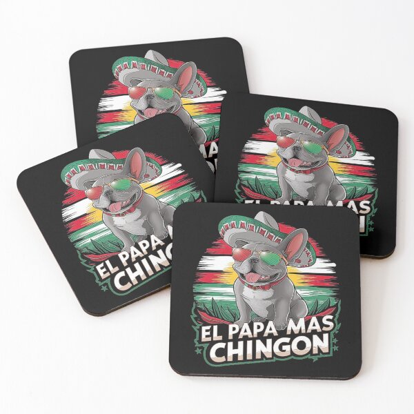 Item preview, El Papa Mas Chingon - Cool French Bulldog Sombrero Dog Art for Funny Dog Lovers, Dad Gift, Mexico Pride, and Unique Pet Humor designed and sold by love3617.