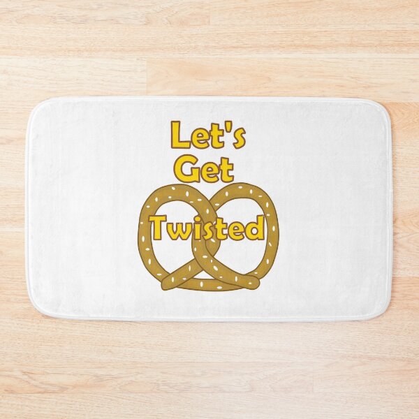 Item preview, Funny Pretzel Quotes Lets Get Twisted designed and sold by Sartoris Art.