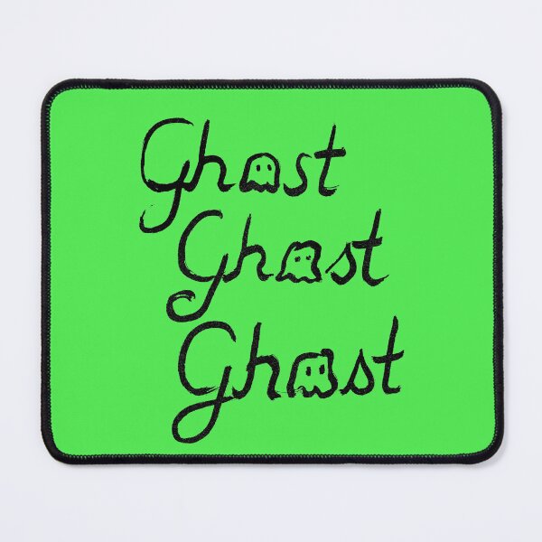 Item preview, Three Black Ghosts Slime Green background designed and sold by MagentaTwilight.