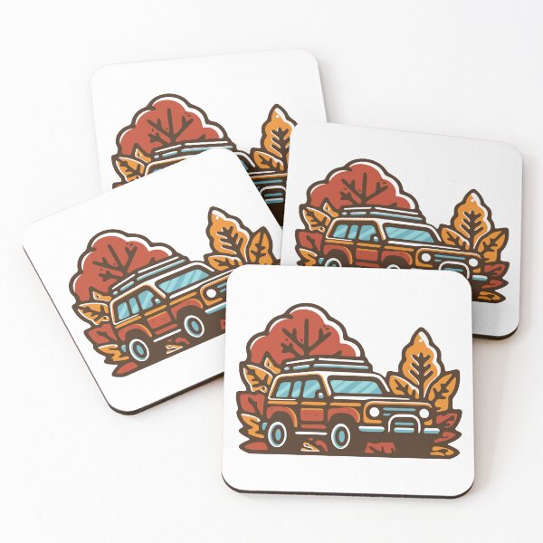 Item preview, Autumn themed 4x4 car designed and sold by aruscha.