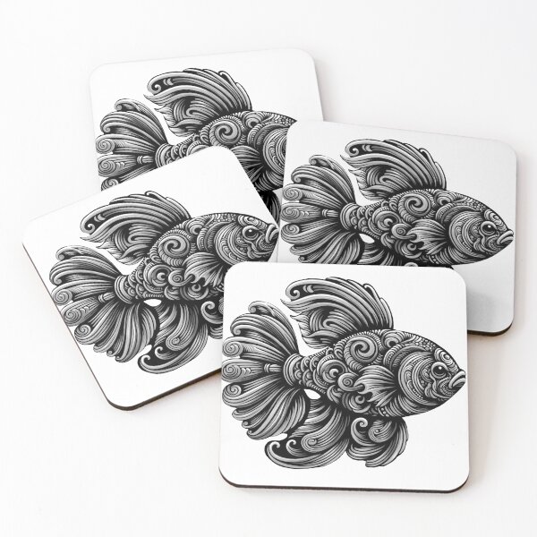Item preview, Lucky fish designed and sold by Osher-BioArt.