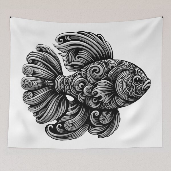 Item preview, Lucky fish designed and sold by Osher-BioArt.