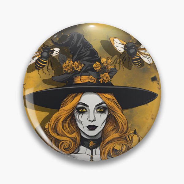 Item preview, Bee Witch Halloween Tee designed and sold by Soul-Merch.