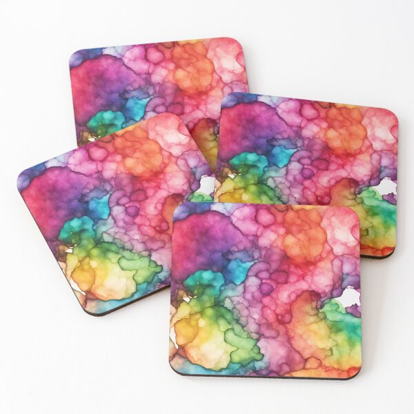 Item preview, Colorful Alcohol Ink Painting Spectrum 2 designed and sold by Tom-Johnson.