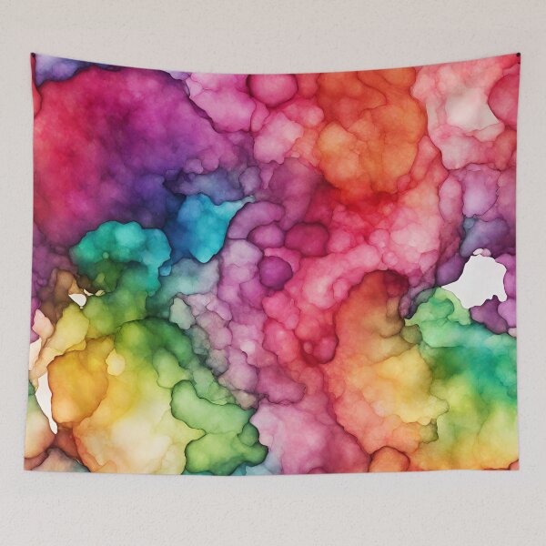 Item preview, Colorful Alcohol Ink Painting Spectrum 2 designed and sold by Tom-Johnson.