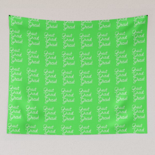 Item preview, Three Ghosts Slime Green Background designed and sold by MagentaTwilight.