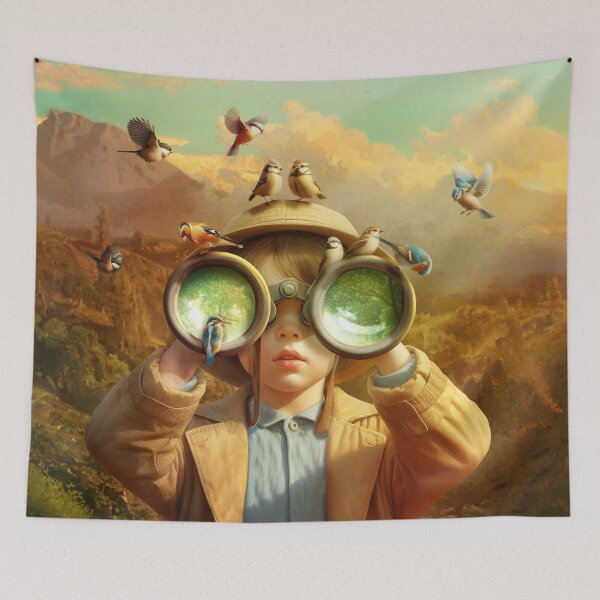 Item preview, Young Birdwatcher designed and sold by DVerissimo.