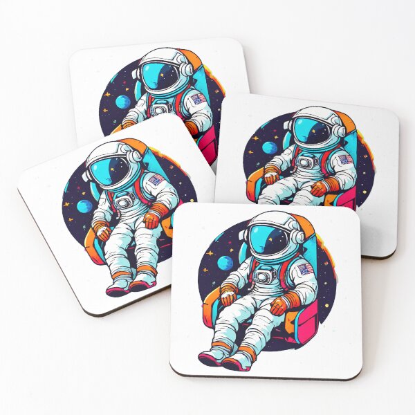 Item preview, Colorful Space Astronaut Relaxation 2 designed and sold by Tom-Johnson.