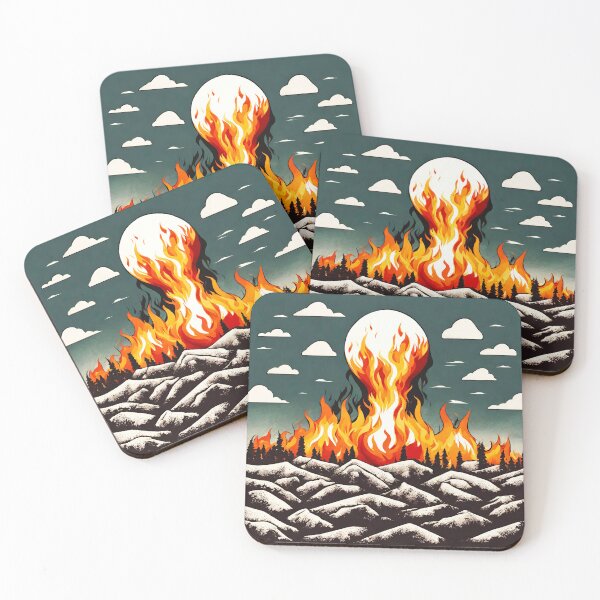 Item preview, Earth in Flames 2 designed and sold by Tom-Johnson.