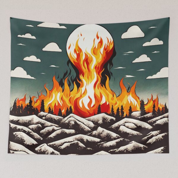 Item preview, Earth in Flames 2 designed and sold by Tom-Johnson.