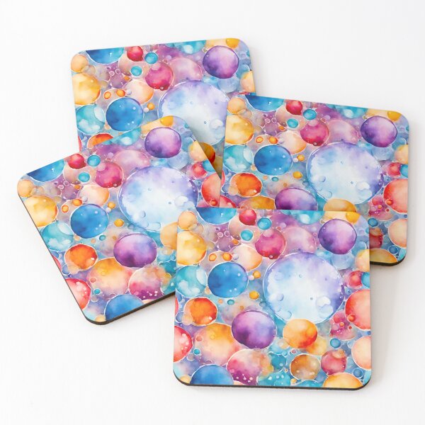 Item preview, Dreamy Bubble Watercolor Illustration 2 designed and sold by Tom-Johnson.