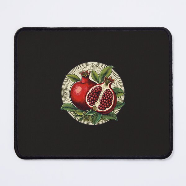 Item preview, Cute Hand-Drawn Pomegranate Food Stickers for Laptops, Water Bottles, and Planners designed and sold by Negative Vibes Only.