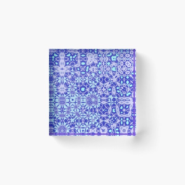 Item preview, Indigo Kaleidoscope 9 designed and sold by AneissPiaf.