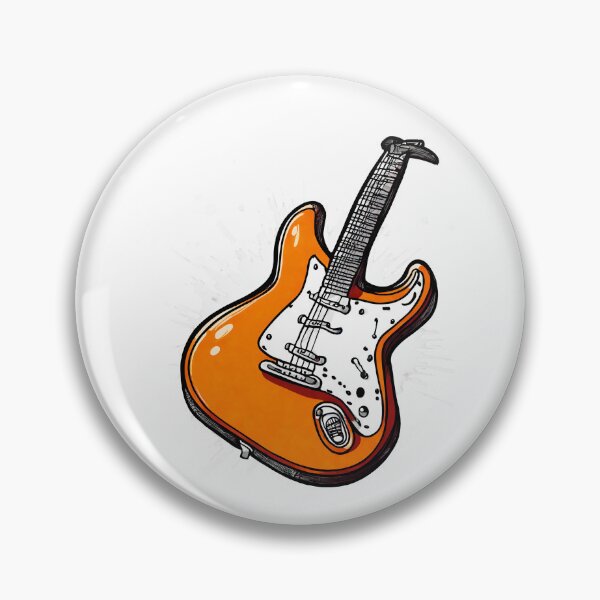 Item preview, Hand-Drawn Electric Guitar Art 2 designed and sold by Tom-Johnson.