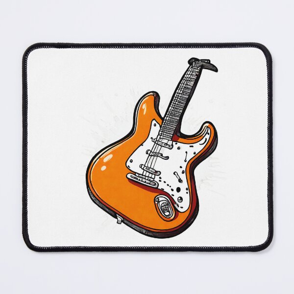 Item preview, Hand-Drawn Electric Guitar Art 2 designed and sold by Tom-Johnson.