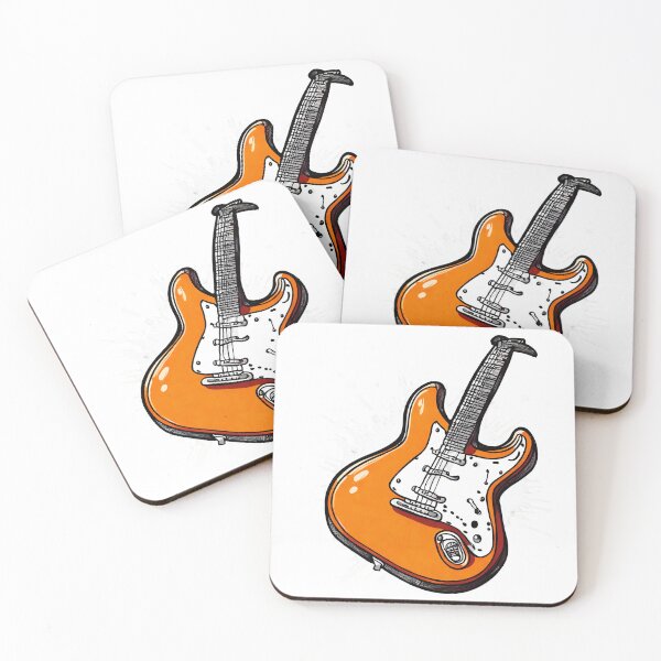 Item preview, Hand-Drawn Electric Guitar Art 2 designed and sold by Tom-Johnson.
