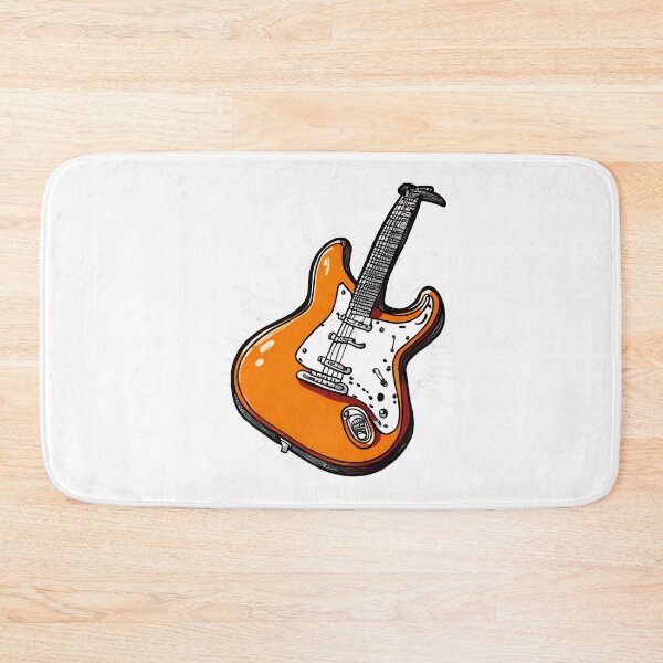Item preview, Hand-Drawn Electric Guitar Art 2 designed and sold by Tom-Johnson.