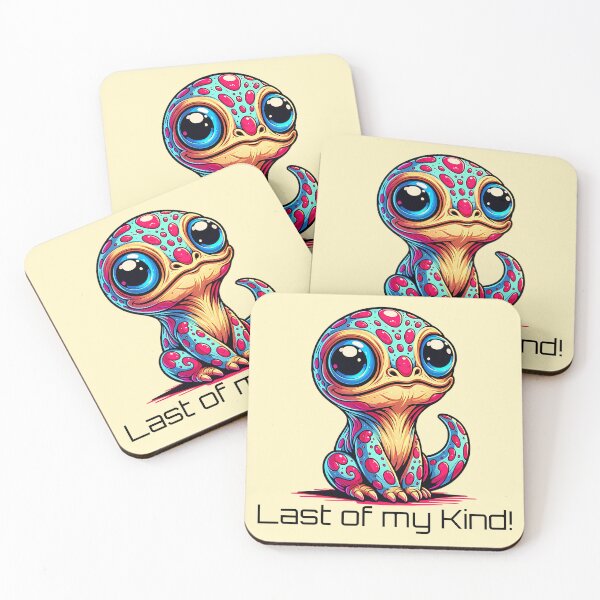 Item preview, Quirky Space Lizard - Colorful Alien Creature designed and sold by SportyAndArtful.