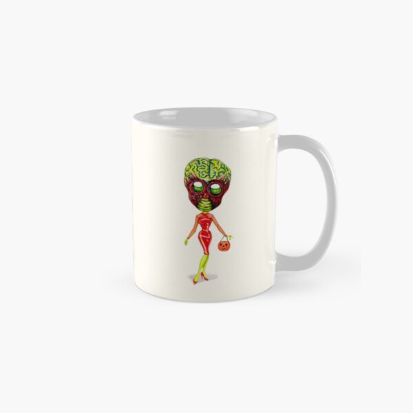 Item preview, Halloween Trick or Treater : Alien Woman designed and sold by Kelly  Gilleran.