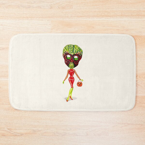 Item preview, Halloween Trick or Treater : Alien Woman designed and sold by Kelly  Gilleran.